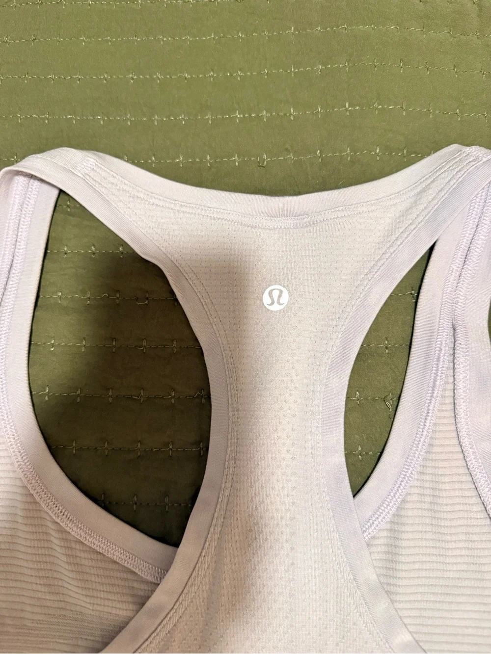 Lululemon Pale Lavender Racerback Tank- Size 12